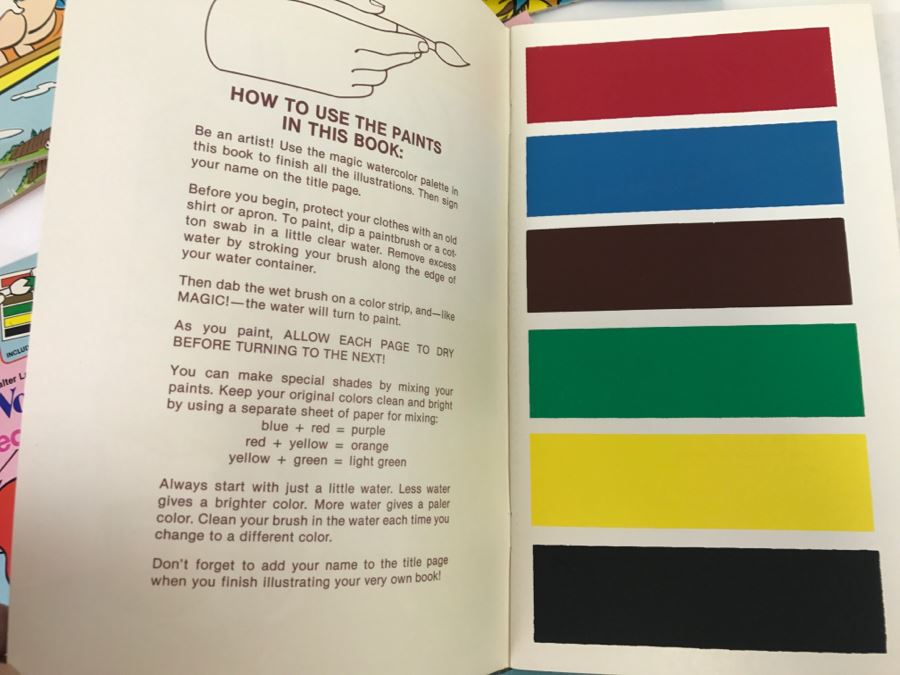 (8) Vintage New Old Stock You Paint The Story Cinderella, Woody Woodpecker, Bugs Bunny And Porky Pig, And Tweety And Sylvester Walt Disney Warner Bros [Photo 5]