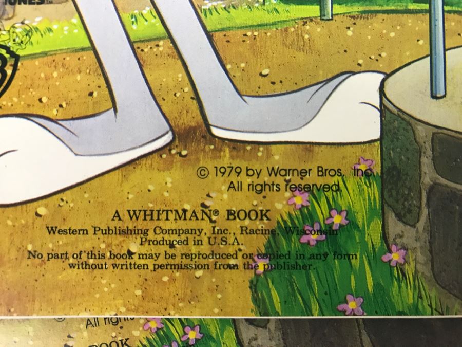 (5) Vintage Tarzan Coloring Books And Bugs Bunny Sticker / Activity Books New Old Stock [Photo 3]