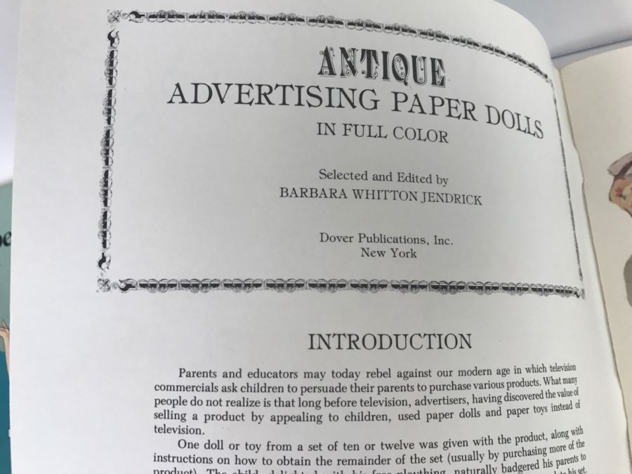 (5) Vintage Paper Dolls New Old Stock Dolly Dingle, Vivien Leigh, Kate Greenaway, Antique Advertising [Photo 11]