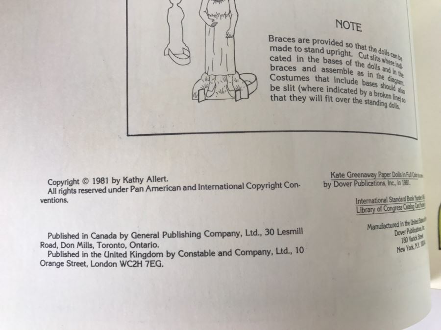 (5) Vintage Paper Dolls New Old Stock Dolly Dingle, Vivien Leigh, Kate Greenaway, Antique Advertising [Photo 15]