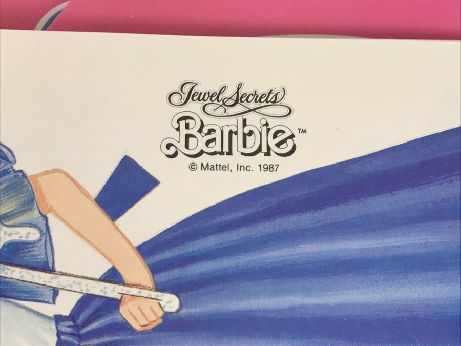 (10) Jewel Secret Barbie Paper Doll Books New Old Stock [Photo 8]