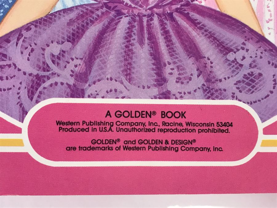 (10) Jewel Secret Barbie Paper Doll Books New Old Stock [Photo 3]