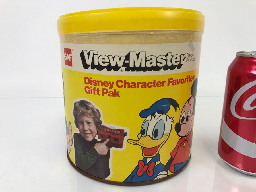 Vintage View-Master Disney Character Favorites Gift Pak GAF Sealed