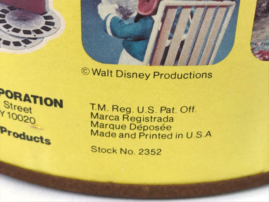Vintage View-Master Disney Character Favorites Gift Pak GAF Sealed [Photo 8]