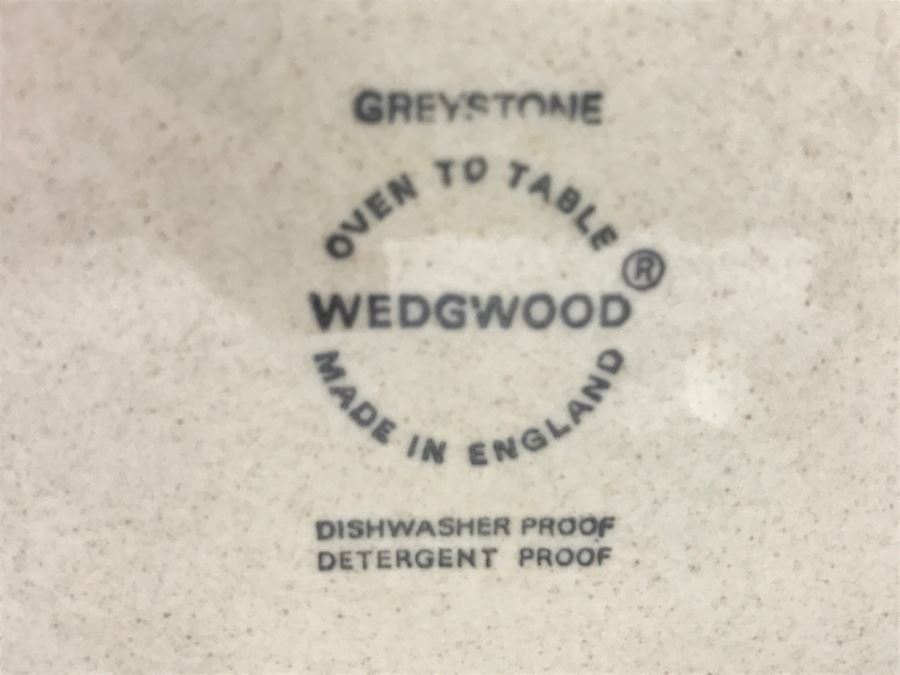 Wedgwood Greystone Oven To Table Lidded Pot Made In England [Photo 4]