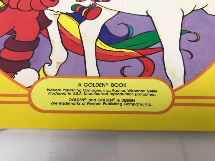 (2) Rainbow Brite Paper Doll Books + (3) Rainbow Brite Press-Out Books New Old Stock [Photo 5]