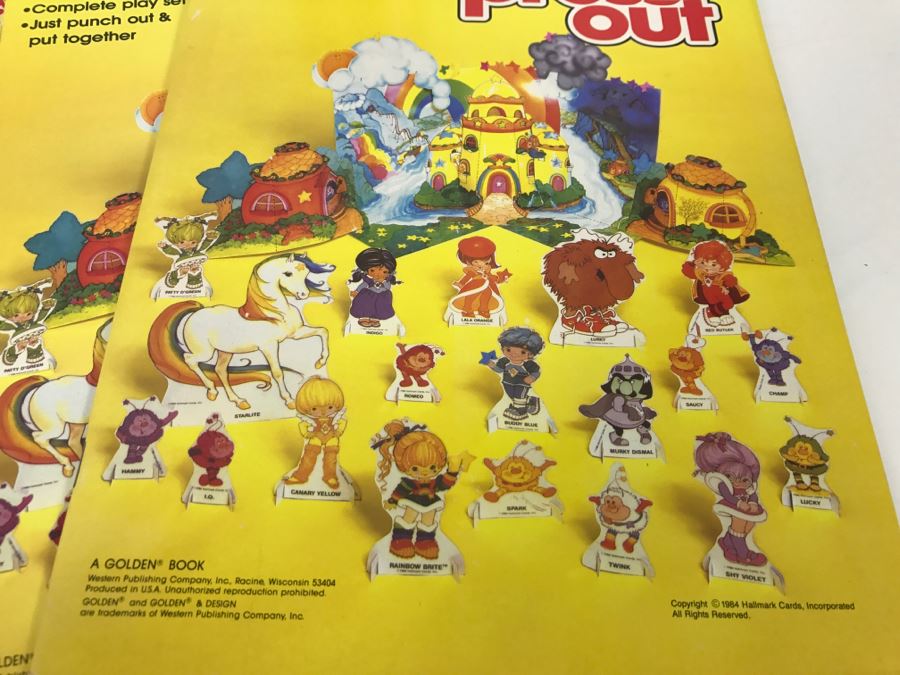 rainbow brite paper doll