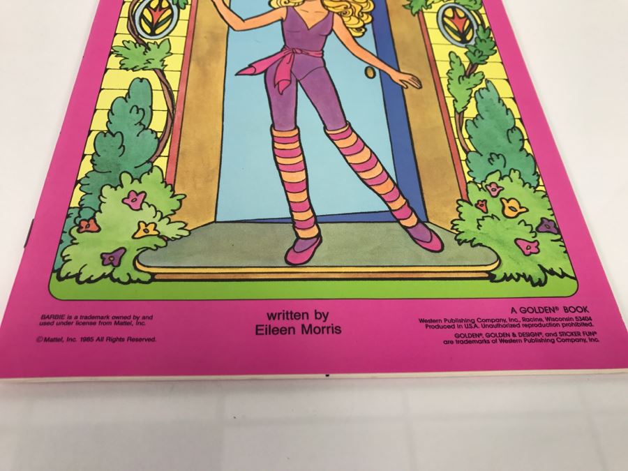 (2) Barbie Rockers Paper Doll Books + (1) Great Shape Barbie Sticker Fun Books New Old Stock [Photo 11]