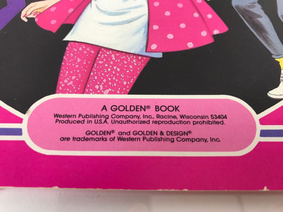 (2) Barbie Rockers Paper Doll Books + (1) Great Shape Barbie Sticker Fun Books New Old Stock [Photo 5]