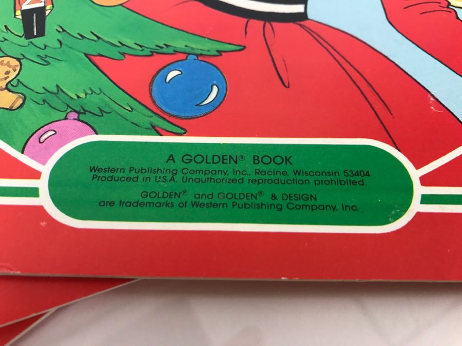 (4) Barbie Christmas Time Paper Doll Books New Old Stock [Photo 5]