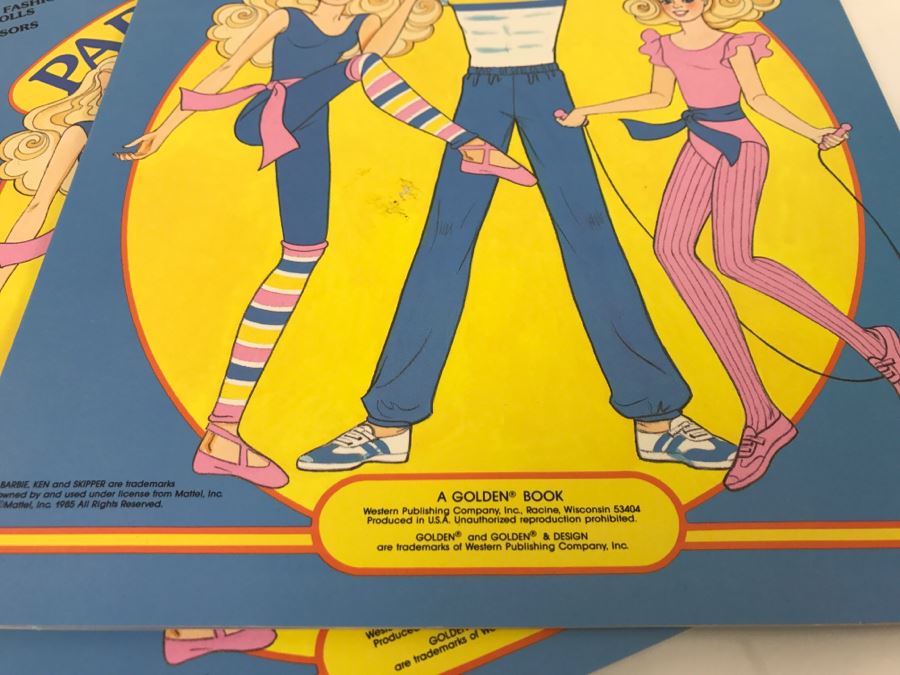 (3) Great Shape Barbie Paper Doll Books New Old Stock [Photo 4]