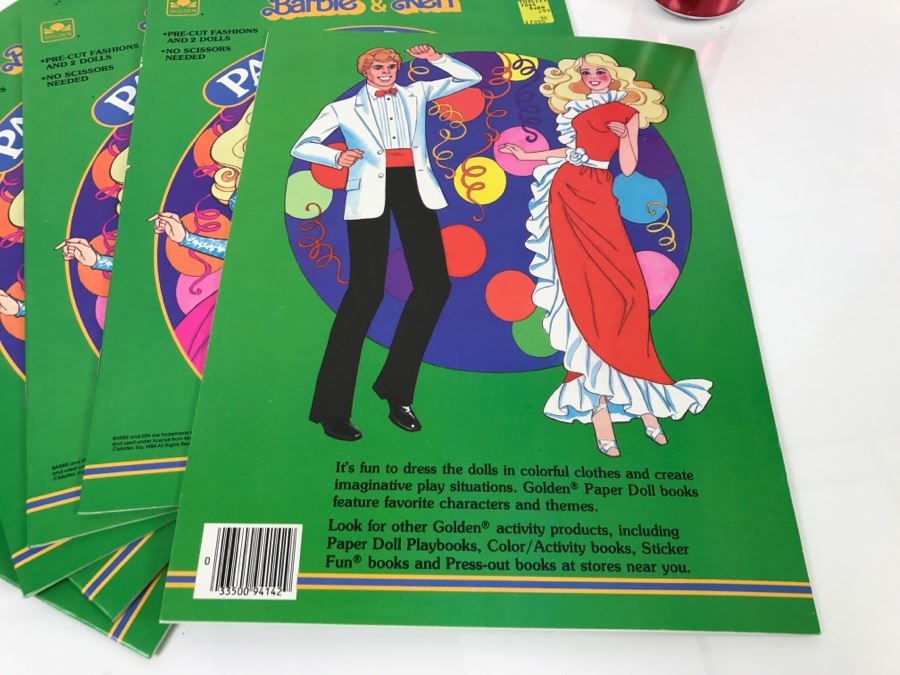 Barbie & Ken Paper Doll Books New Old Stock [Photo 10]