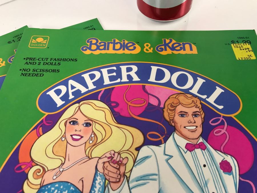 Barbie & Ken Paper Doll Books New Old Stock [Photo 4]