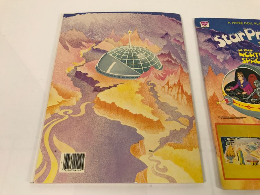 (2) Star Princess And Pluta At The North Star Space Base Paper Doll Books New Old Stock [Photo 12]