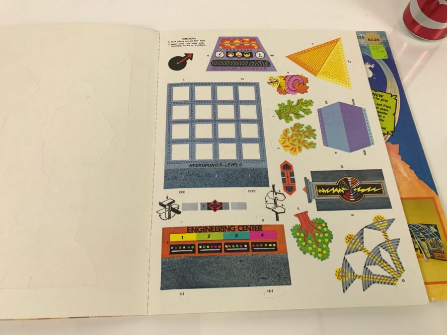 (2) Star Princess And Pluta At The North Star Space Base Paper Doll Books New Old Stock [Photo 11]