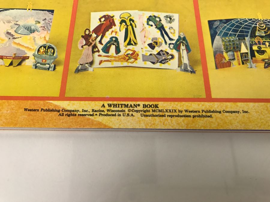 (2) Star Princess And Pluta At The North Star Space Base Paper Doll Books New Old Stock [Photo 5]