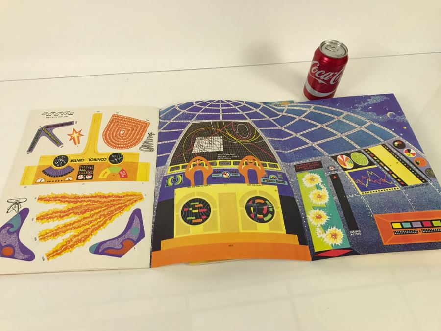 (2) Star Princess And Pluta At The North Star Space Base Paper Doll Books New Old Stock [Photo 13]