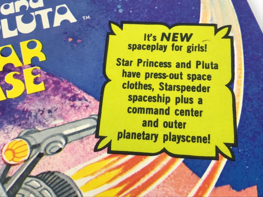 (2) Star Princess And Pluta At The North Star Space Base Paper Doll Books New Old Stock [Photo 8]