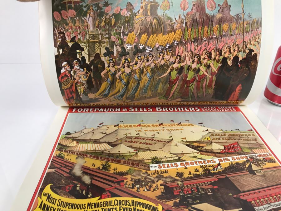 American Circus Posters In Full Color 1978 First Edition Book [Photo 12]