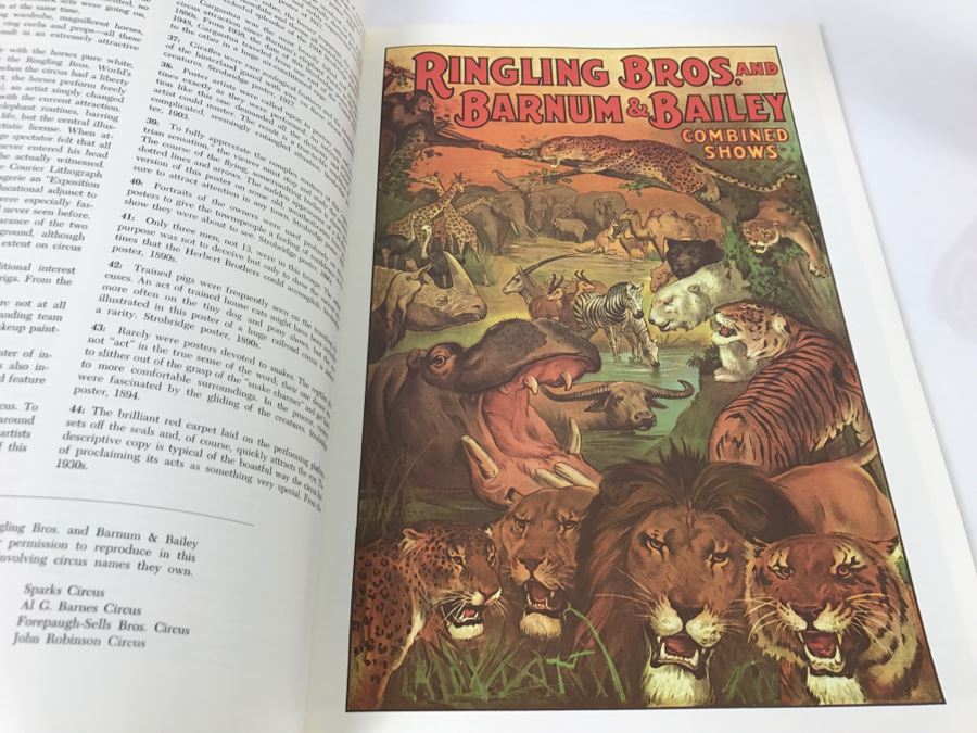 American Circus Posters In Full Color 1978 First Edition Book [Photo 6]