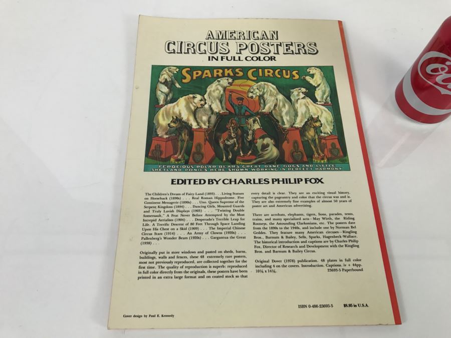American Circus Posters In Full Color 1978 First Edition Book [Photo 3]