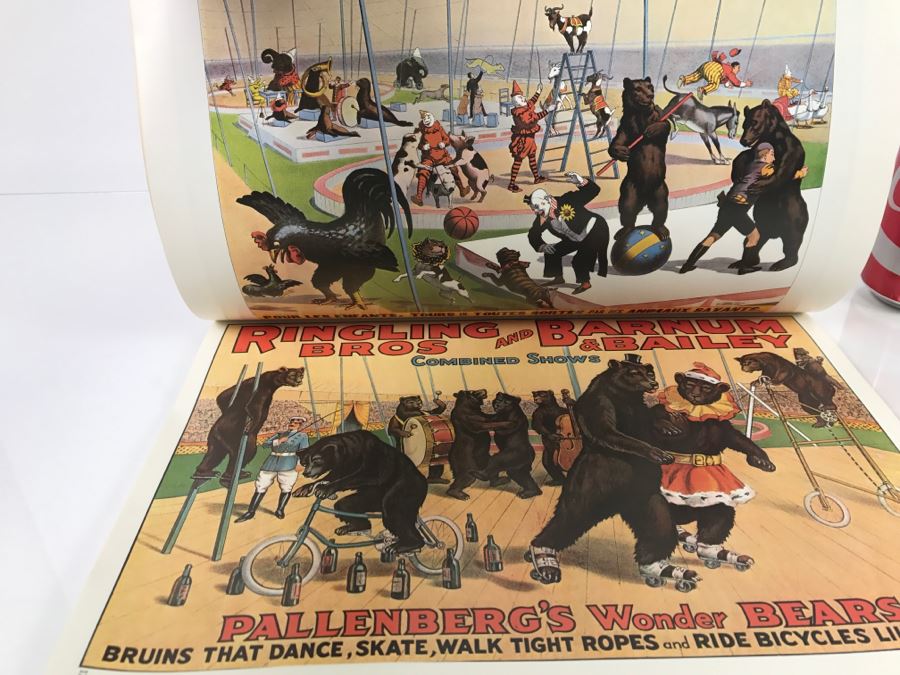 American Circus Posters In Full Color 1978 First Edition Book [Photo 13]