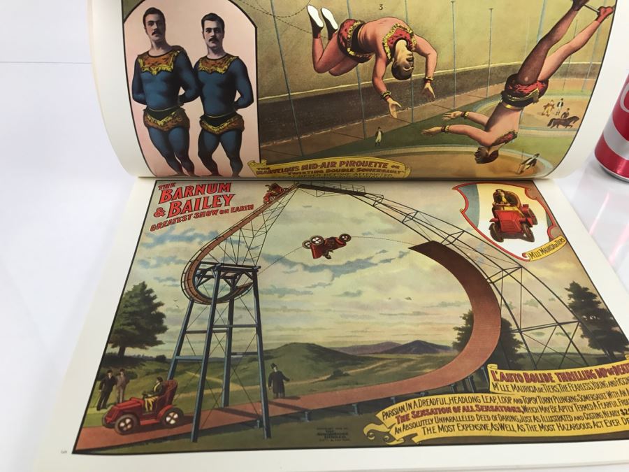 American Circus Posters In Full Color 1978 First Edition Book [Photo 9]