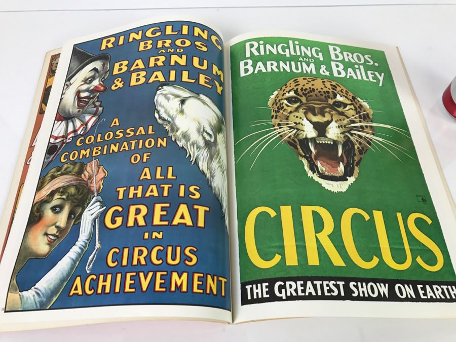 American Circus Posters In Full Color 1978 First Edition Book [Photo 14]