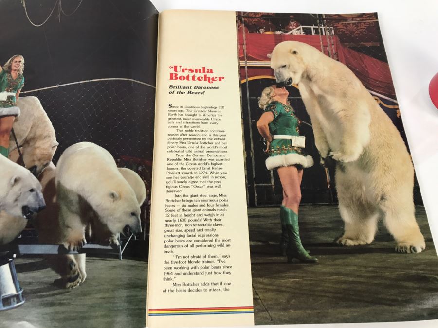Vintage 1980 Ringling Bros. Barnum & Bailey 110th Edition Souvenir Program & Magazine [Photo 9]