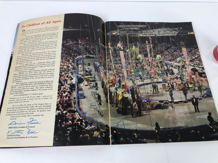Vintage 1980 Ringling Bros. Barnum & Bailey 110th Edition Souvenir Program & Magazine [Photo 8]