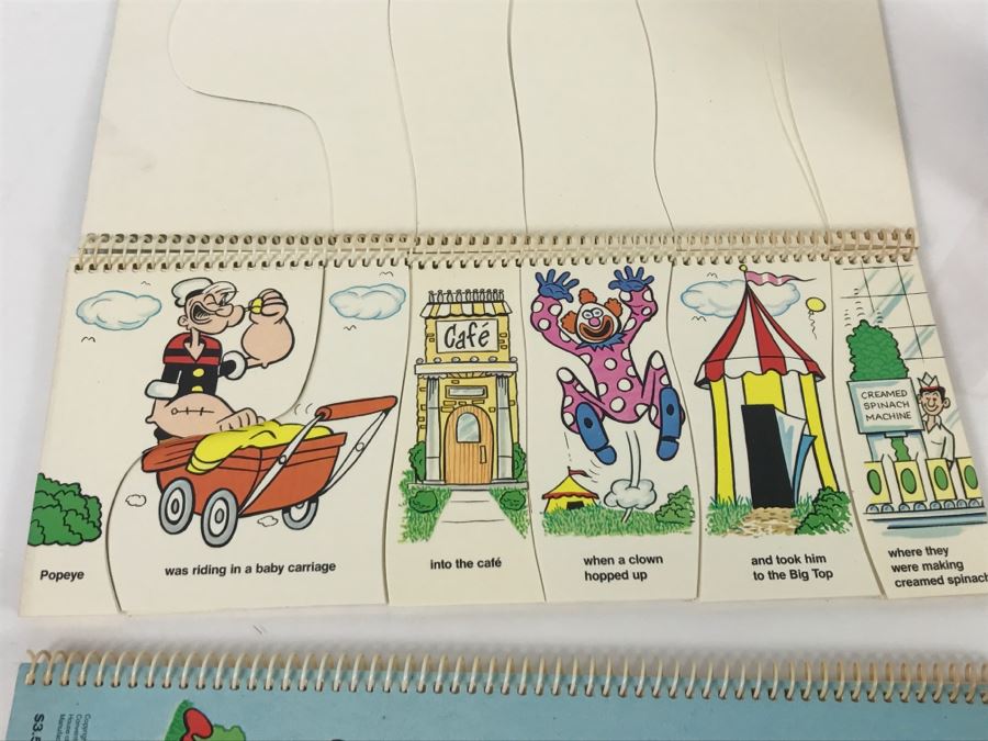 (2) The Popeye Mix Or Match Storybook 1981 First Edition [Photo 7]