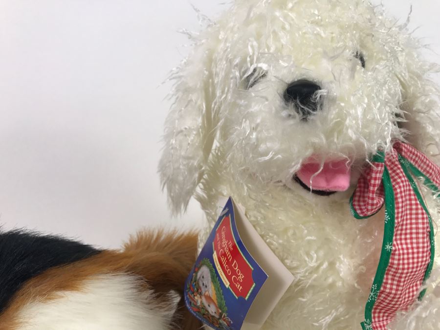 (4) The Gingham Dog And The Calico Cat Plush Toy Animals New With Tags [Photo 10]