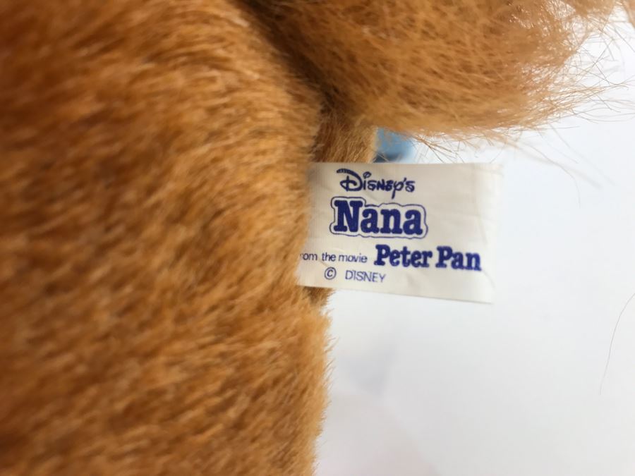 (2) Walt Disney Classic Characters Plush Toys Mr. Merlin From The Sword In The Stone And Nana From Peter Pan New With Tags [Photo 7]