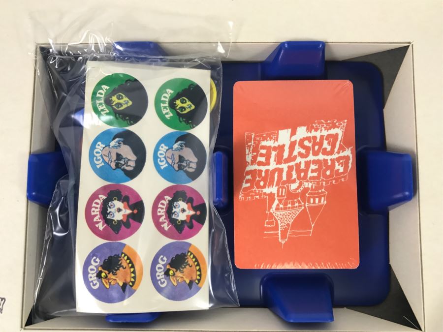 Whitman Creature Castle Game New Old Stock [Photo 9]