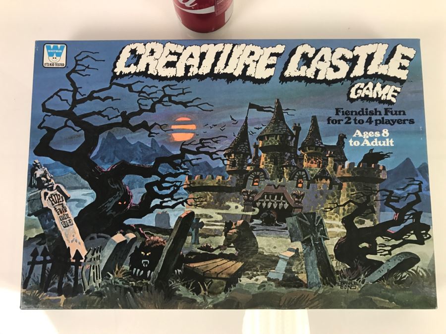 Whitman Creature Castle Game New Old Stock