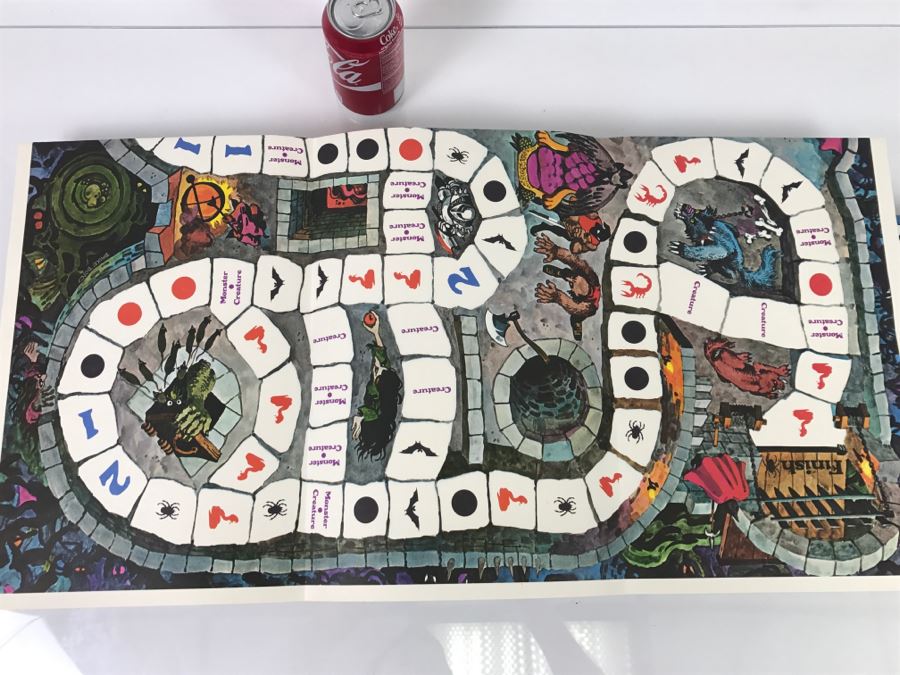 Whitman Creature Castle Game New Old Stock [Photo 10]