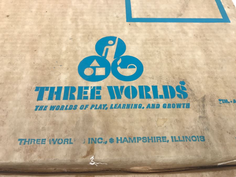 Vintage Three Worlds Zig-Zag Blocks No. E068 [Photo 3]