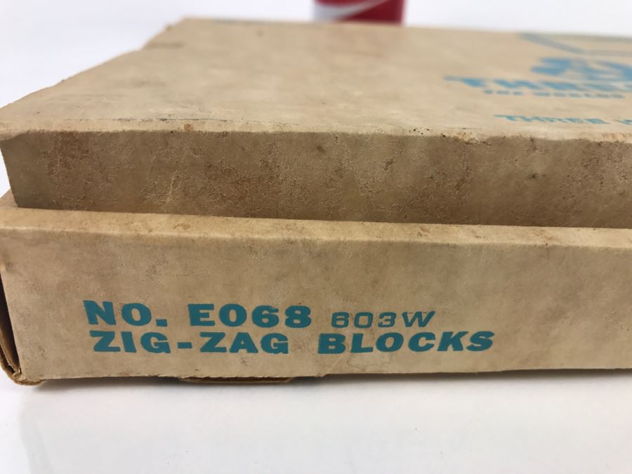 Vintage Three Worlds Zig-Zag Blocks No. E068 [Photo 4]