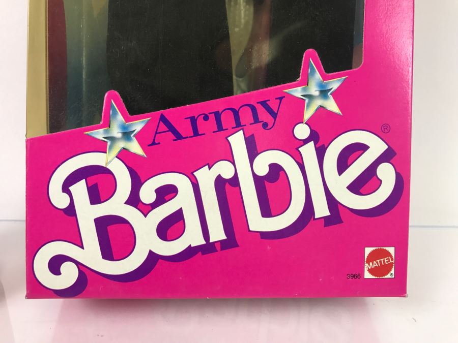 Vintage 1989 Army Barbie Mattel 3966 New Old Stock [Photo 2]