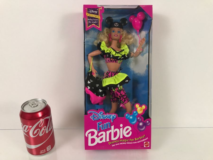 Vintage 1992 Disney Fun Barbie Mattel 10247 New Old Stock
