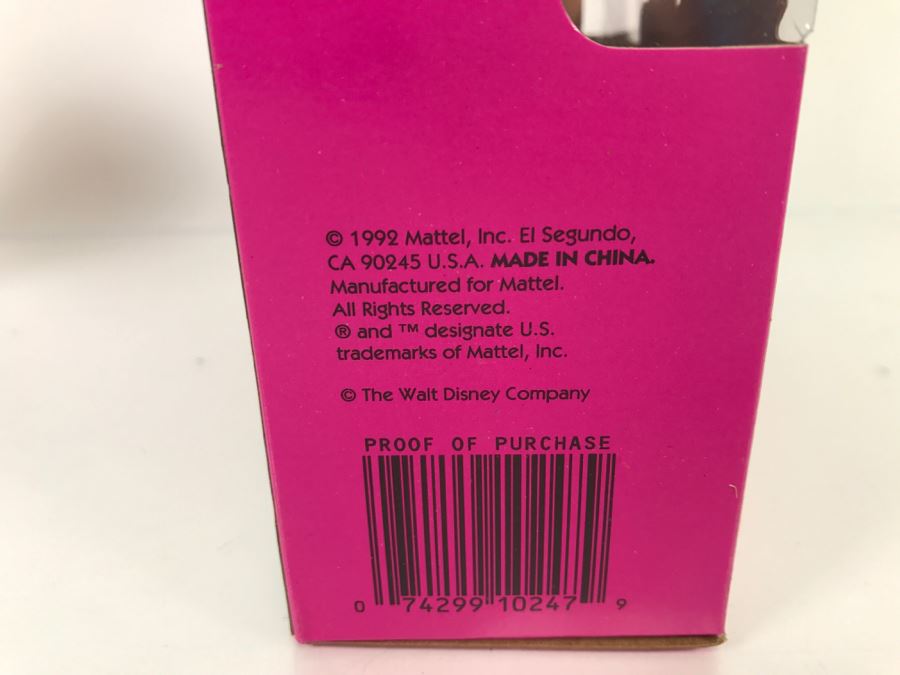Vintage 1992 Disney Fun Barbie Mattel 10247 New Old Stock [Photo 4]