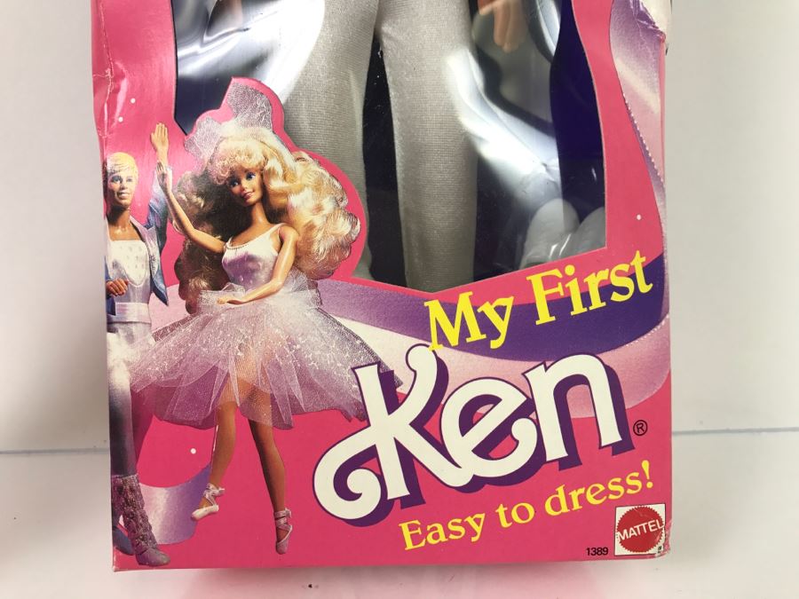 Vintage 1988 My First Ken Barbie Doll Mattel 1389 New Old Stock [Photo 4]
