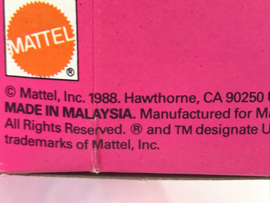 Vintage 1988 My First Barbie Mattel 1280 New Old Stock [Photo 6]