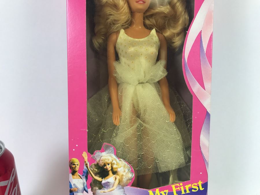 Vintage 1988 My First Barbie Mattel 1280 New Old Stock [Photo 3]