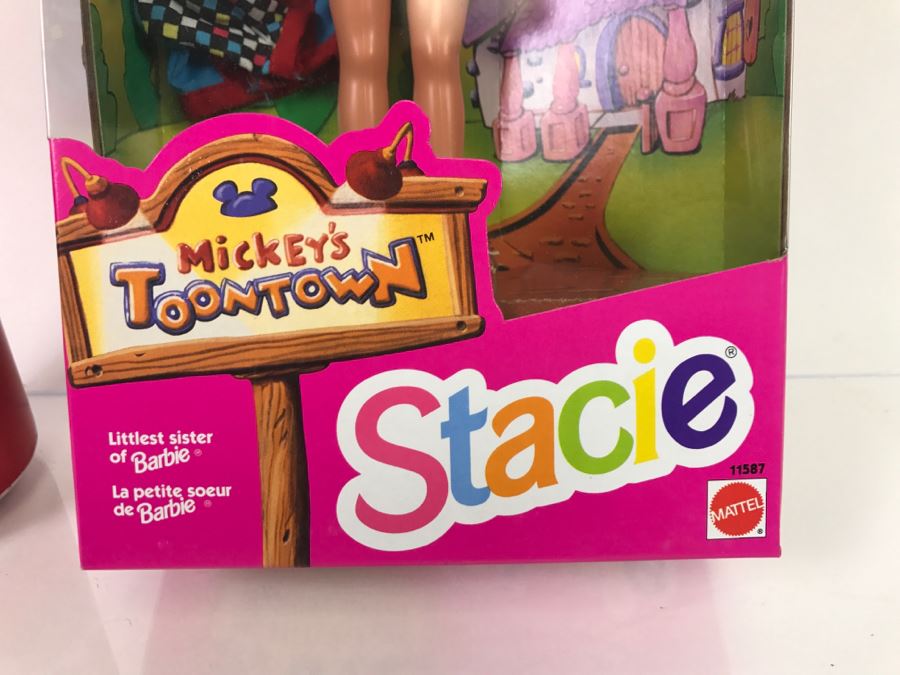 Vintage 1993 Mickey's Toontown Stacie Barbie Doll Mattel 11587 New Old Stock [Photo 5]
