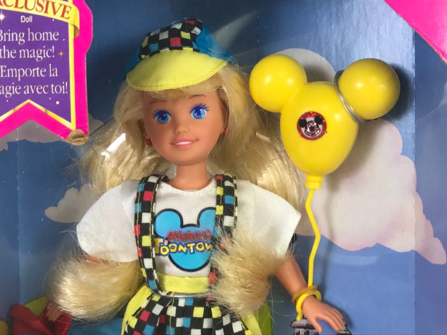 Vintage 1993 Mickey's Toontown Stacie Barbie Doll Mattel 11587 New Old Stock [Photo 3]