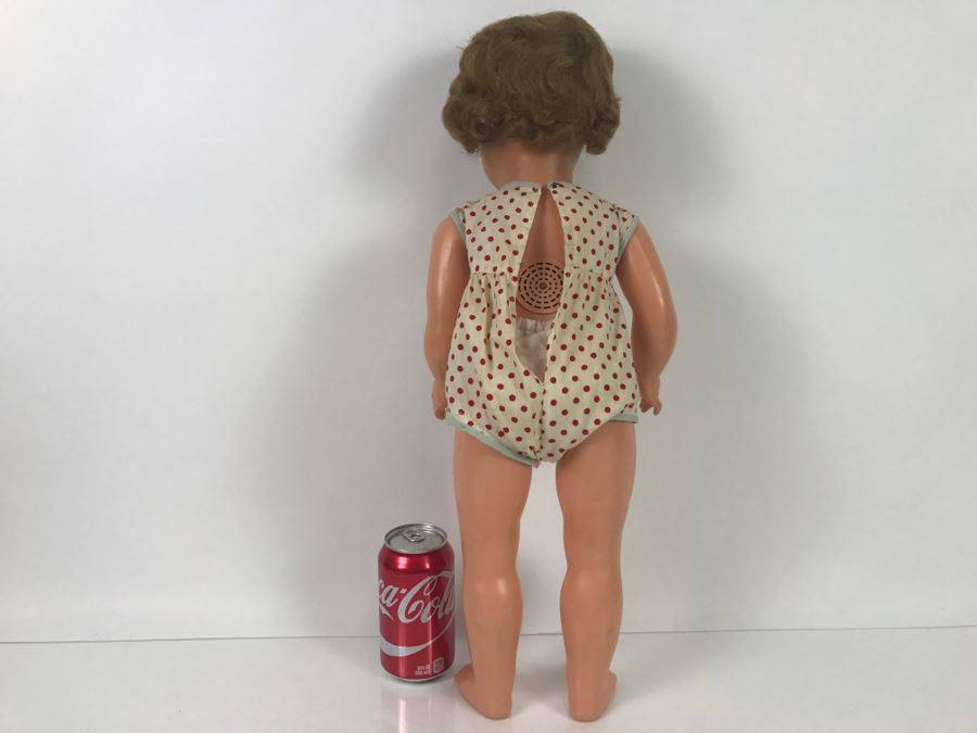Vintage Plastic Doll With Blue Eyes [Photo 6]