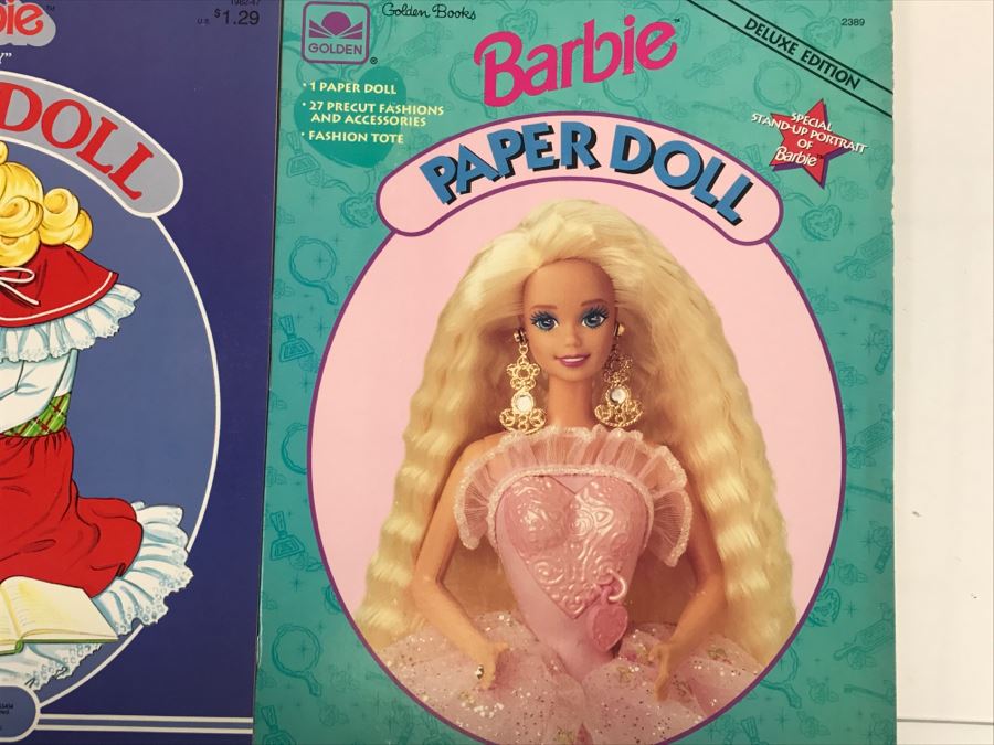 Vintage Collection Of Barbie And Skipper Paper Dolls Mattel New Old Stock [Photo 9]
