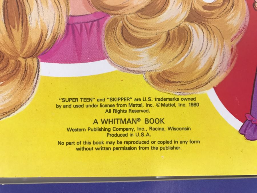 Vintage Collection Of Barbie And Skipper Paper Dolls Mattel New Old Stock [Photo 3]