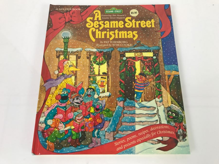 A Sesame Street Christmas Book 1982 Muppets [Photo 1]